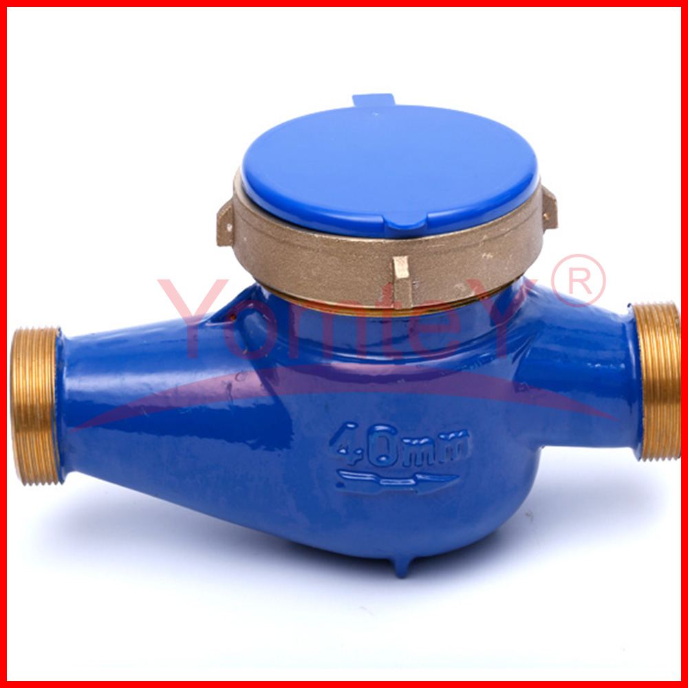 Water Consumption Meter DN40 Direct Reading High Temperature 40mm Multi-jet Rotary Vane Wheel Resistance to Exterior Magnet Interference Hot Water Meters Manufacturer