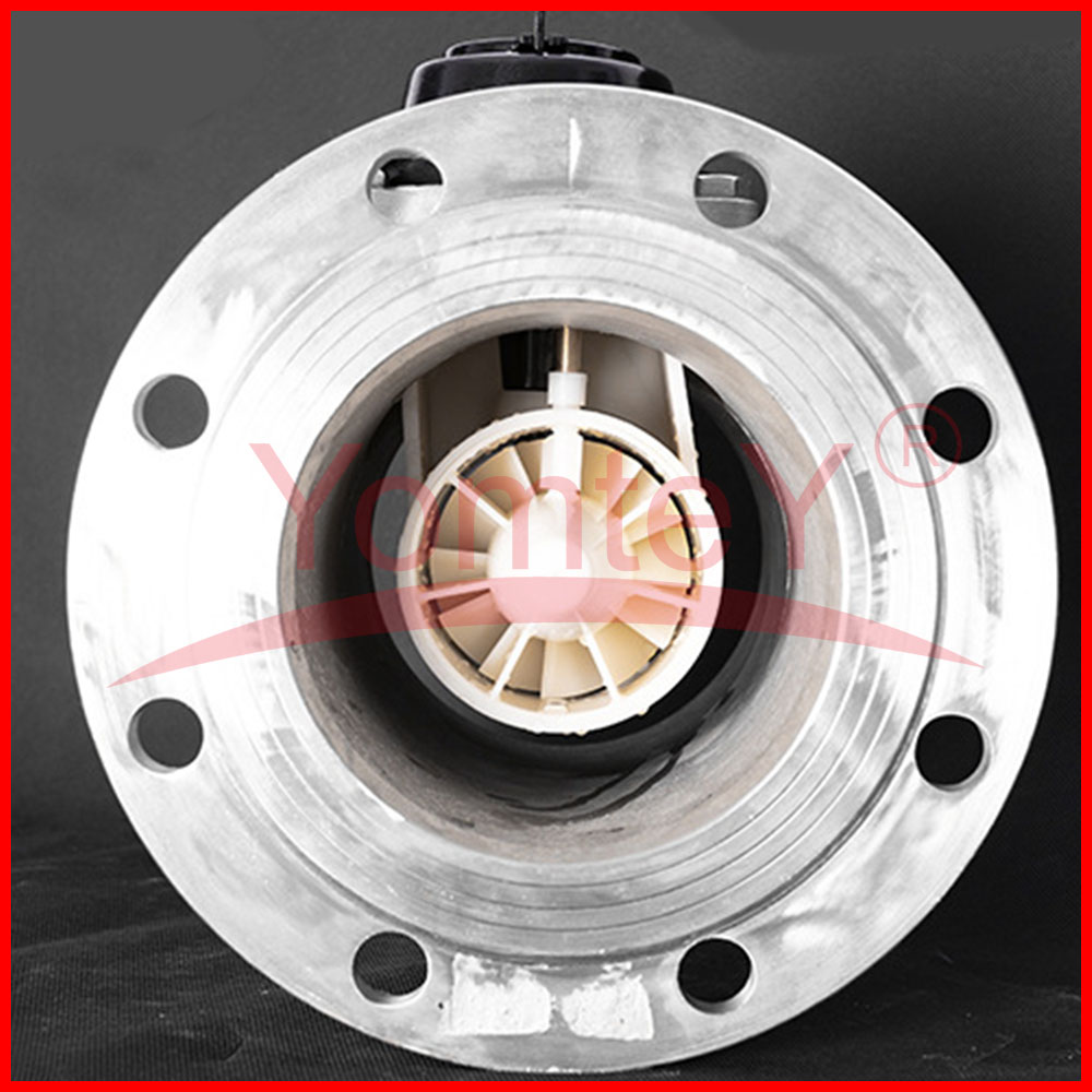 Stainless Steel Water Meter 3 Inch SS Flanged 80mm DN80 Anticorrosion Woltmann Removable Dry Dial Hot Water Meter Package