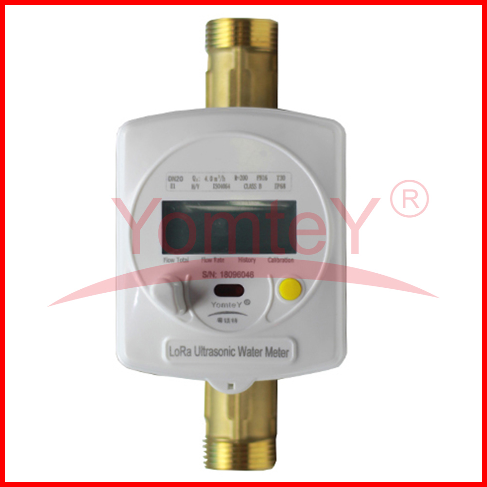 Ultrasonic Water Meter with LoRa Wireless Remote Control DN20 Smart Domestic Water Meters Manufacturer Supplier