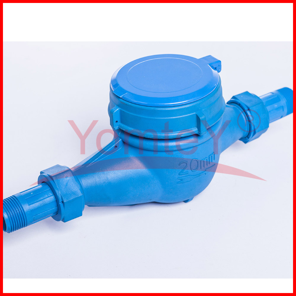 Water Meters for Apartments 20mm Plastic 3/4 Inch Polymeric Material Cold Water Meter Products From YomteY Professional Water Metering Solutions Provider