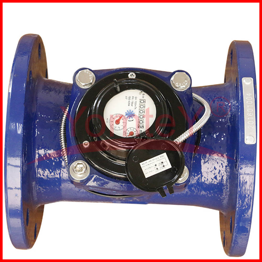 Woltman Water Meter DN200 Woltmann Removable Dry Dial Water Meter 8 Inch Industrial Water Meter Manufacturer