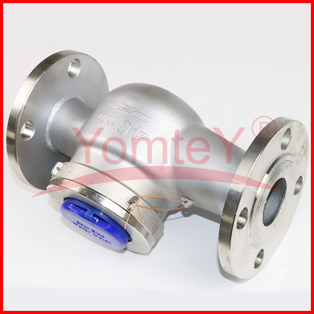 Flanged Water Meter DN40 304 Stainless Steel Acid-resistant Rotary Vane Multi-jet Water Meters Supplier